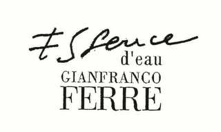 ESSENCE D'EAU GIANFRANCO FERRE logo