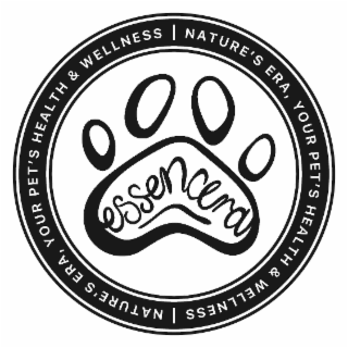 ESSENCERA NATURE'S ERA, YOUR PET'S HEALTH & WELLNESS logo