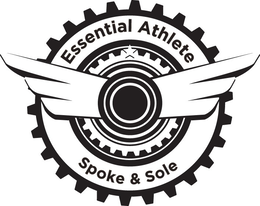 ESSENTIAL ATHLETE SPOKE & SOLE logo