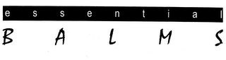 ESSENTIAL BALMS logo