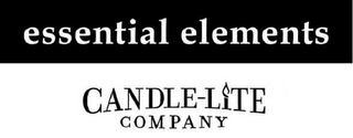 ESSENTIAL ELEMENTS CANDLE-LITE COMPANY logo