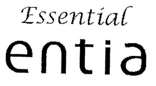 ESSENTIAL ENTIA logo