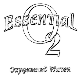 ESSENTIAL O2 OXYGENATED WATER logo
