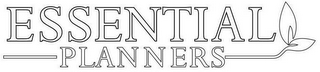 ESSENTIAL PLANNERS logo