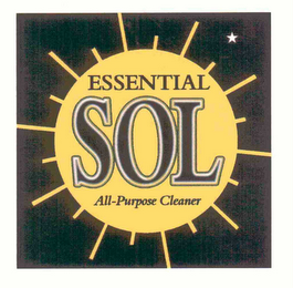 ESSENTIAL SOL ALL-PURPOSE CLEANER logo