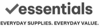 ESSENTIALS EVERYDAY SUPPLIES. EVERYDAY VALUE. logo