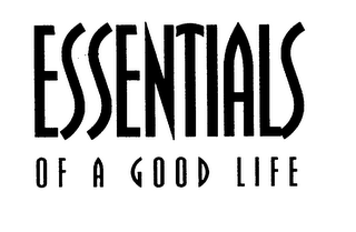 ESSENTIALS OF A GOOD LIFE logo