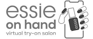 ESSIE ON HAND VIRTUAL TRY-ON SALON logo