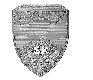 ESSKAY THE WM. SCHLVDERBERG-T.J. KURDLE CO. BALTIMORE, MD USA. SK logo