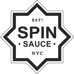 EST 0 SPIN SAUCE NYC logo