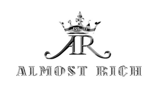 EST. '11 AR ALMOST RICH logo