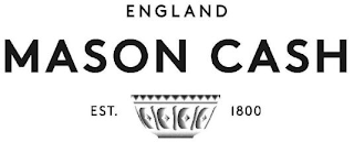 EST. 1800 MASON CASH ENGLAND logo