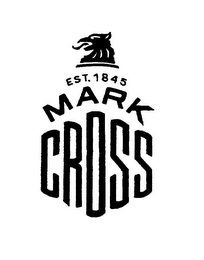 EST. 1845 MARK CROSS logo