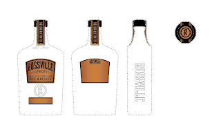 EST 1847 ROSSVILLE UNION MASTER CRAFTEDRYE WHISKEY R logo