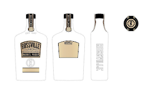 EST 1847 ROSSVILLE UNION MASTER CRAFTEDRYE WHISKEY BARREL PROOF R logo