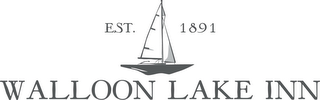 EST. 1891 WALLOON LAKE INN logo