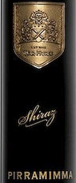 EST 1892 WAR HORSE SHIRAZ PIRRAMIMMA logo