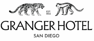EST. 1904 GRANGER HOTEL SAN DIEGO logo