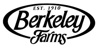 EST. 1910 BERKELEY FARMS logo