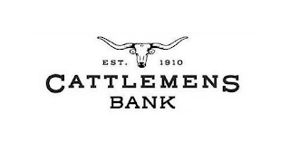 EST. 1910 CATTLEMENS BANK logo