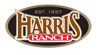 EST. 1937 HARRIS RANCH logo