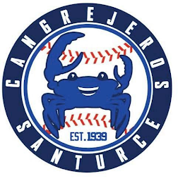EST. 1939 CANGREJEROS SANTURCE logo