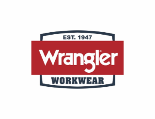 EST. 1947 WRANGLER WORKWEAR logo