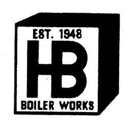 EST. 1948 HB BOILER WORKS logo