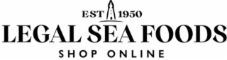 EST 1950 LEGAL SEA FOODS SHOP ONLINE logo