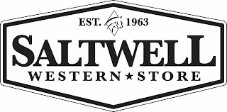 EST. 1963 SALTWELL WESTERN STORE logo