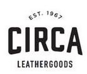 EST. 1967 CIRCA LEATHERGOODS logo