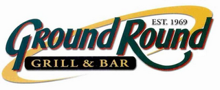 EST. 1969 GROUND ROUND GRILL & BAR logo