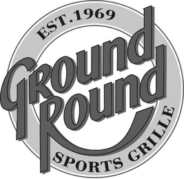 EST. 1969 GROUND ROUND SPORTS GRILLE logo