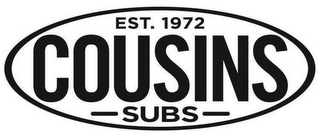 EST. 1972 COUSINS - SUBS - logo