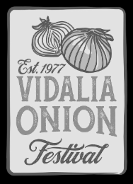 EST. 1977 VIDALIA ONION FESTIVAL logo