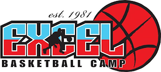 EST. 1981 EXCEL BASKETBALL CAMP logo