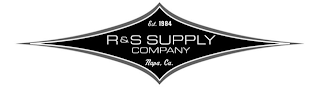 EST. 1984 R & S SUPPLY COMPANY NAPA, CA. logo