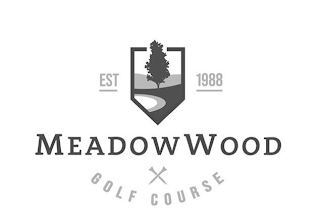 EST 1988 MEADOWWOOD GOLF COURSE logo
