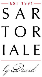 EST 1991 SARTORIALE BY DAVID logo
