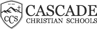 EST. 1992 CCS CASCADE CHRISTIAN SCHOOLS logo