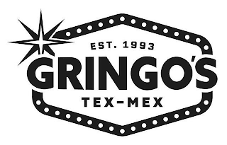EST. 1993 GRINGO'S TEX-MEX logo