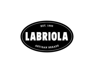 EST. 1993 LABRIOLA ARTISAN BREADS logo