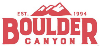 EST. 1994 BOULDER CANYON logo
