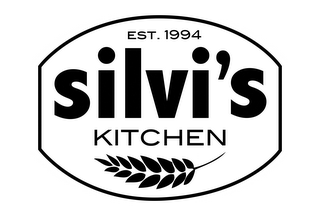 EST. 1994 SILVI'S KITCHEN logo