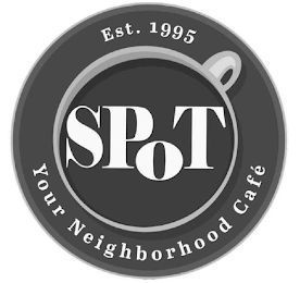 EST. 1995 SPOT YOUR NEIGHBORHOOD CAFÉ logo