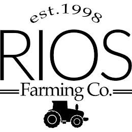 EST. 1998 RIOS FARMING CO. logo