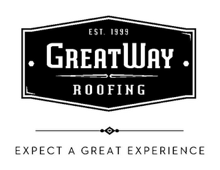 EST. 1999 GREATWAY ROOFING EXPECT A GREAT EXPERIENCE logo