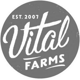 EST. 2007 VITAL FARMS logo