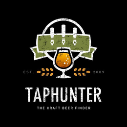 EST. 2009 TAPHUNTER THE CRAFT BEER FINDER