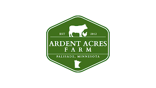 EST 2012 ARDENT ACRES FARM PALISADE, MINNESOTA logo